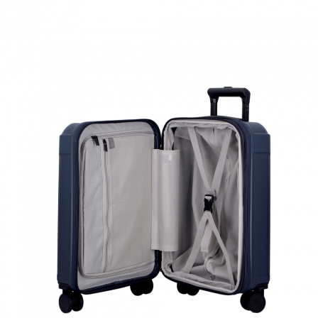 Valise marine 4 roues cabine extensible 55cm largeur 35cm, collection Glossy de JUMP Bagages