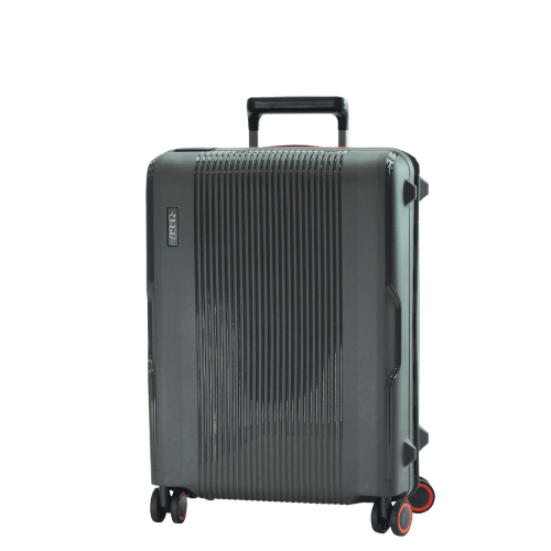 Valise 4 roues cabine fermeture charnières 55 cm anthracite MAXLOCK | Jump® Bagages