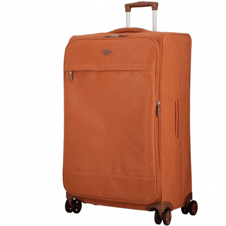 Grande valise 4 roues terracotta UPPSALA | Jump® Bagages