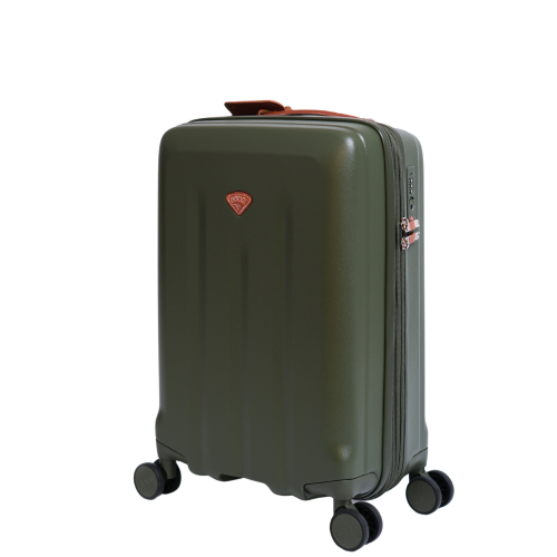 Valise 4 roues cabine extensible Universelle 55 cm vert mousse | Jump® Bagages