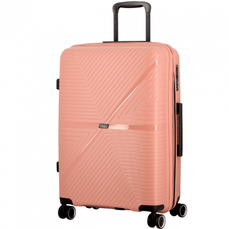 Medium expandable suitcase 4 wheels 65cm