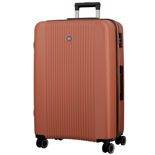 Valise 4 roues Jumbo Extensible 76 cm cuivre | Jump® Bagages