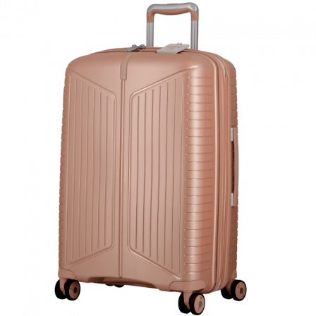 Valise Rose 4 roues Extensible 66x44x28/33 cm Évaé | Jump® Bagages