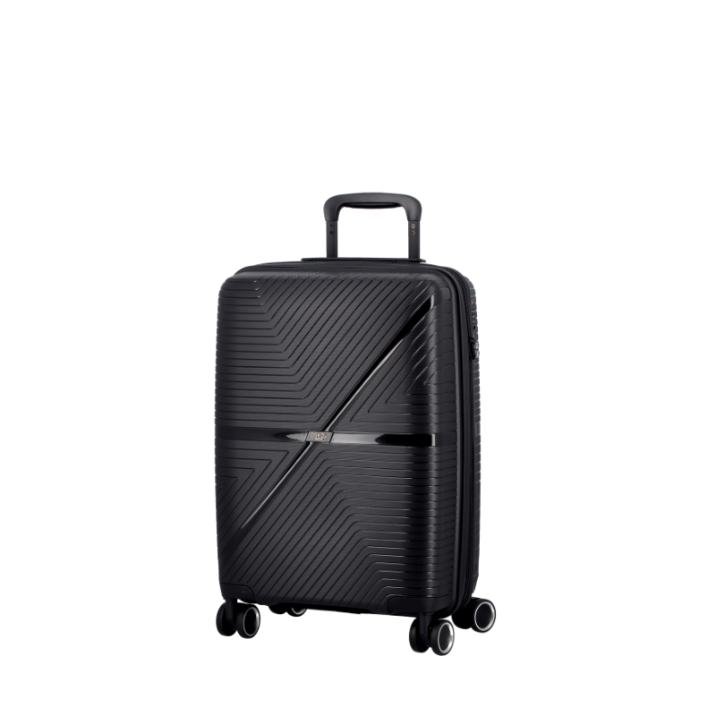 Expandable 4-wheel cabin suitcase 55cm