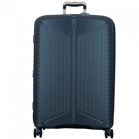 Valise Bleue Marine 4 roues Extensible 76x51x31/36 cm Évaé | Jump® Bagages