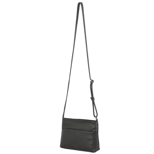 Petit sac bandoulière noir 25x18x5 | Jump® Bagages