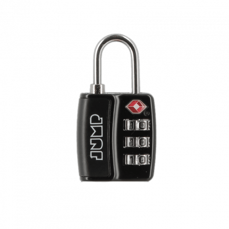 Cadenas TSA à câble à combinaison 3 chiffres noir | Jump® Bagages