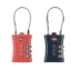 Cadenas TSA à câble à combinaison 3 chiffres