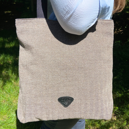 Sac Shopping vertical Taupe 36x38x2| Jump® Bagages