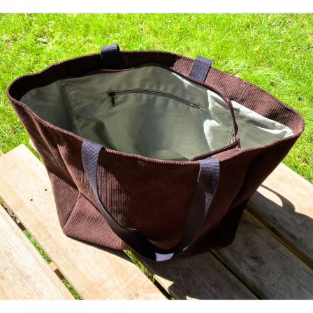Sac fourre-tout marron 50x35x22 | Jump® Bagages