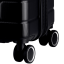 Valise 4 roues Jumbo Extensible 76 cm noir | Jump® Bagages
