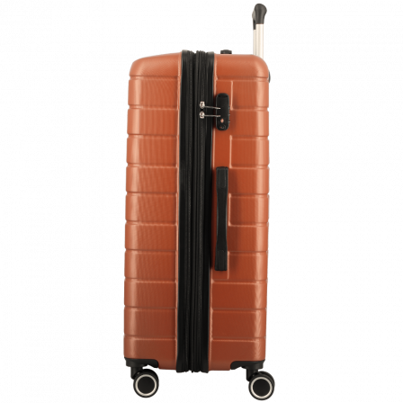 Valise 4 roues Jumbo Extensible 76 cm Terracotta orange | Jump® Bagages