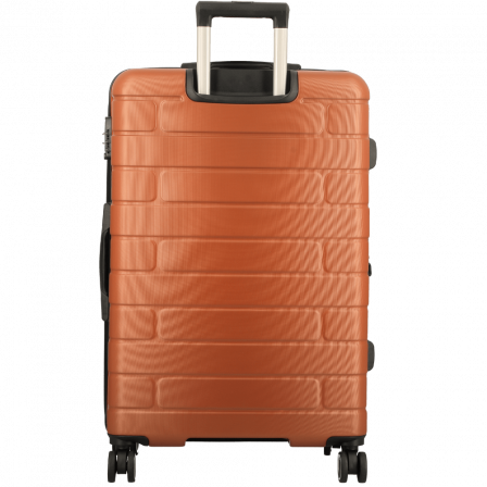 Valise 4 roues Jumbo Extensible 76 cm Terracotta orange | Jump® Bagages