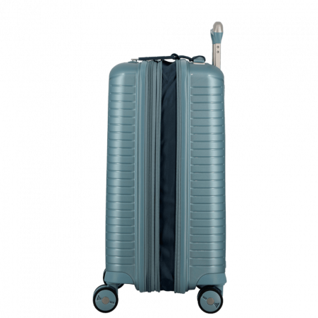 Valise Bleue 4 roues Extensible 55x35x20/24 cm Évaé | Jump® Bagages
