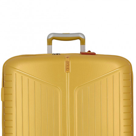 Valise Jaune 4 roues Extensible 55x35x20/24 cm Évaé | Jump® Bagages
