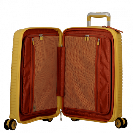 Valise Jaune 4 roues Extensible 55x35x20/24 cm Évaé | Jump® Bagages