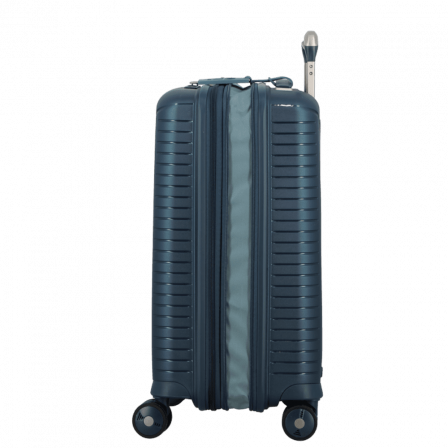 Valise Bleue Marine 4 roues Extensible 76x51x31/36 cm Évaé | Jump® Bagages