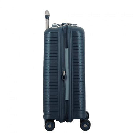 Valise Bleue Marine 4 roues Extensible 76x51x31/36 cm Évaé | Jump® Bagages