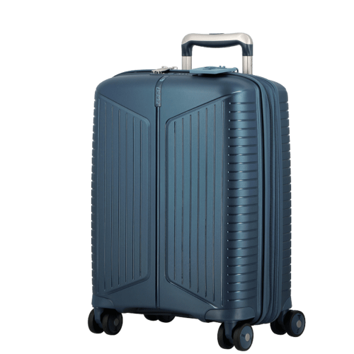 Valise Bleue Marine 4 roues Extensible 76x51x31/36 cm Évaé | Jump® Bagages