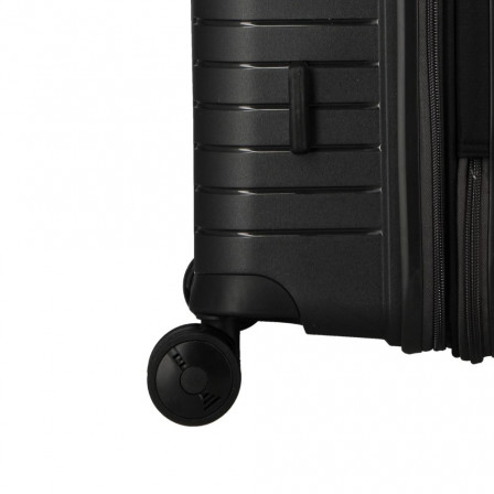 Valise Gris Anthracite 4 roues Extensible 55x35x20/24 cm Évaé | Jump® Bagages