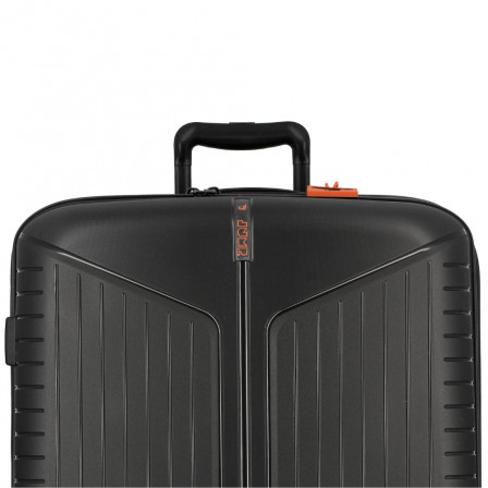 Valise Gris Anthracite 4 roues Extensible 55x35x20/24 cm Évaé | Jump® Bagages