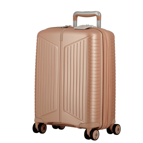 Valise Rose 4 roues Extensible 55x35x20/24 cm Évaé | Jump® Bagages