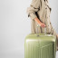 Valise Verte 4 roues Extensible 55x35x20/24 cm Évaé | Jump® Bagages