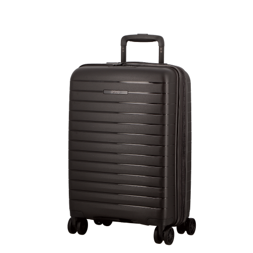 Valise Ebène 4 roues Extensible 55x35x20/24 cm Striper| Jump® Bagages