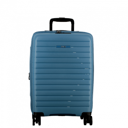 Valise Bleu 4 roues Extensible 55x35x20/24 cm Striper| Jump® Bagages
