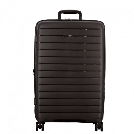 Valise Ebène 4 roues Extensible 66x44x26/30 cm Striper| Jump® Bagages