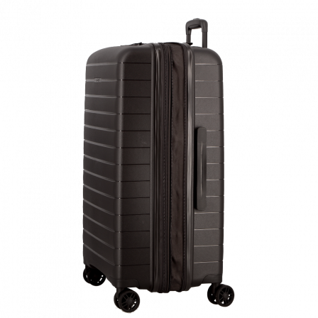 Valise Ebène 4 roues Extensible 66x44x26/30 cm Striper| Jump® Bagages