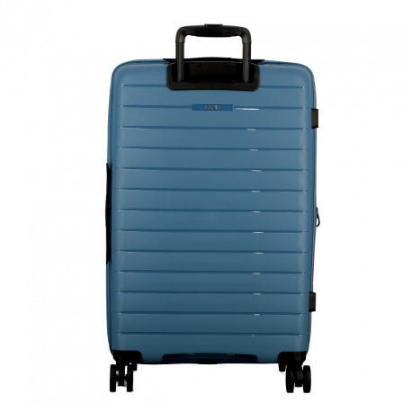 Valise Bleu 4 roues Extensible 66x44x26/30 cm Striper| Jump® Bagages