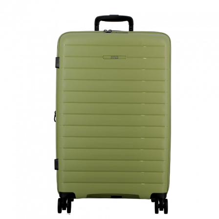 Valise Vert clair 4 roues Extensible 66x44x26/30 cm Striper| Jump® Bagages