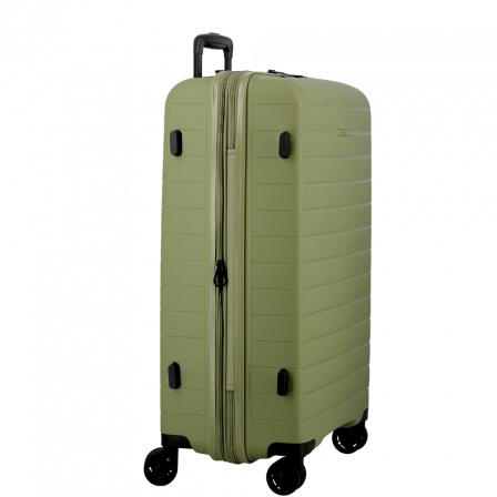 Valise Vert clair 4 roues Extensible 66x44x26/30 cm Striper| Jump® Bagages