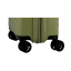 Valise Vert clair 4 roues Extensible 66x44x26/30 cm Striper| Jump® Bagages