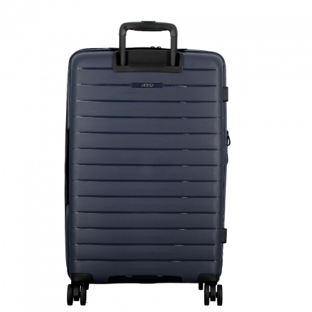 Valise Bleu marine 4 roues Extensible 66x44x26/30 cm Striper| Jump® Bagages
