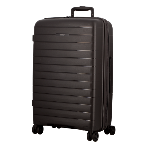 Valise Ebène 4 roues Extensible 77x51x30/34 cm Striper| Jump® Bagages