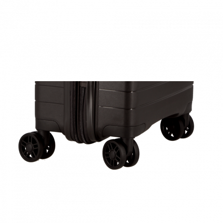 Valise Ebène 4 roues Extensible 77x51x30/34 cm Striper| Jump® Bagages