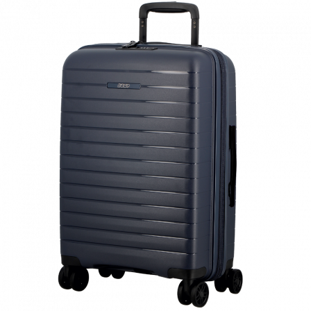 Valise Bleu marine 4 roues Extensible 77x51x30/34 cm Striper| Jump® Bagages