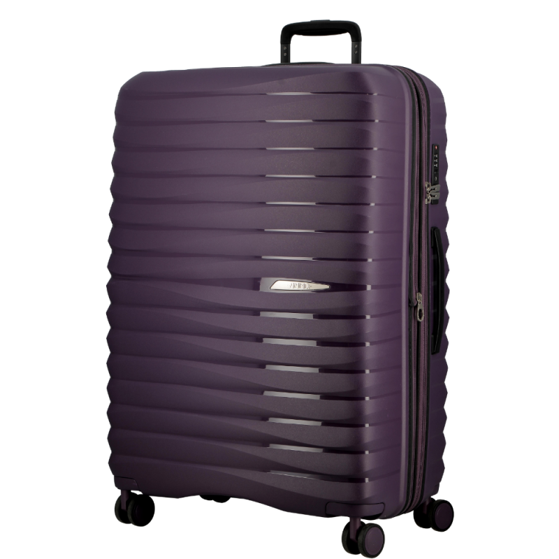 Jumbo 4-wheel expandable suitcase 76cm
