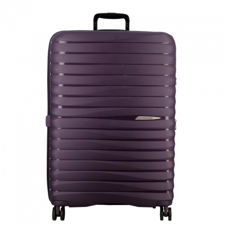Jumbo 4-wheel expandable suitcase 76cm