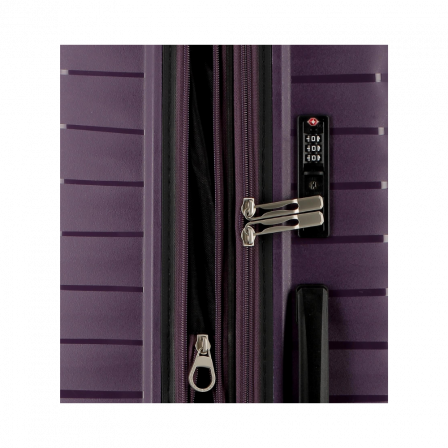 Jumbo 4-wheel expandable suitcase 76cm