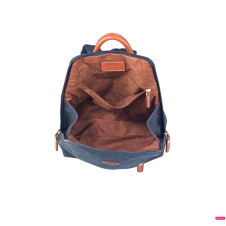 Sac à dos plat 30 cm marine UPPSALA | Jump® Bagages