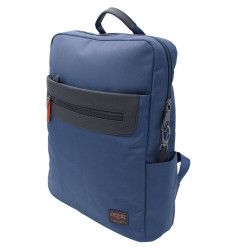 Sac à dos antivol bleu 40 cm 2 compartiments - portable 15.6" STRIPE | Jump® Bagages