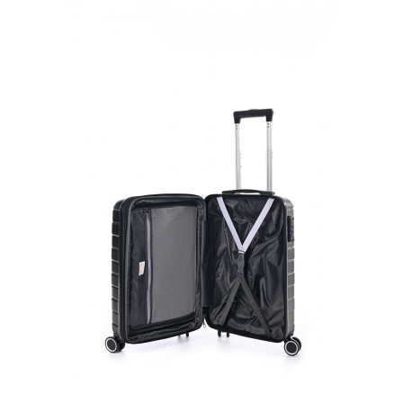 Valise 4 roues Moyenne Extensible 66x47x26/30 cm
