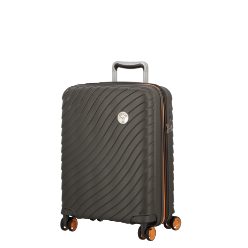 Valise 4 roues Extensible Ultra-Light 55 cm marron TENALI 2.0 | Jump® Bagages