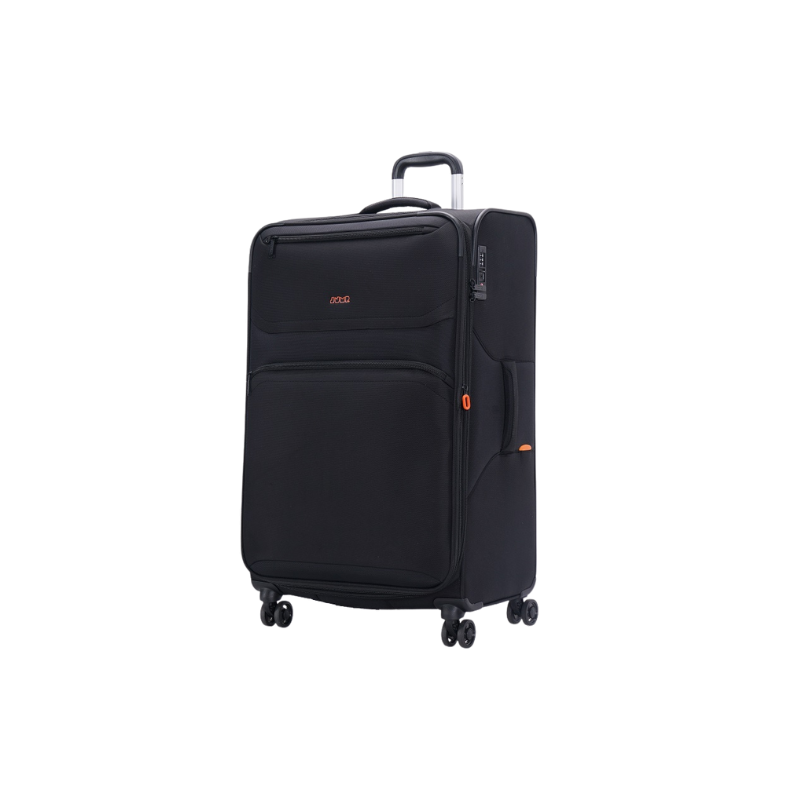 Valise Extensible 4 roues 76x48x30/34 cm noir MOOREA 2 | Jump® Bagages