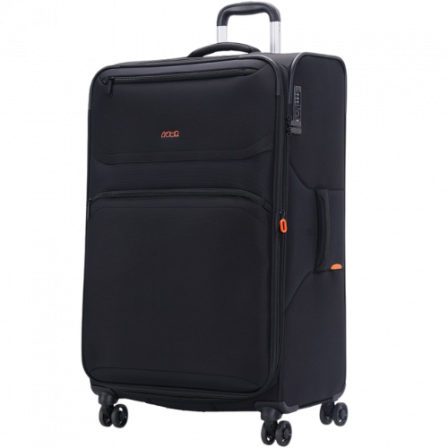 Valise Extensible 4 roues 76x48x30/34 cm noir MOOREA 2 | Jump® Bagages