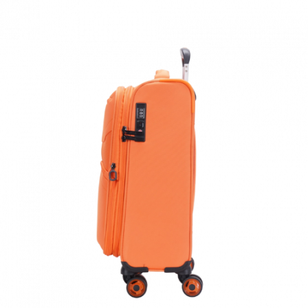 Valise Extensible 4 roues cabine 55x40x20/24 cm orange MOOREA 2 | Jump® Bagages