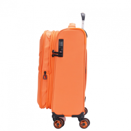 Expandable suitcase 4 wheels cabin 55x40x20/24 cm